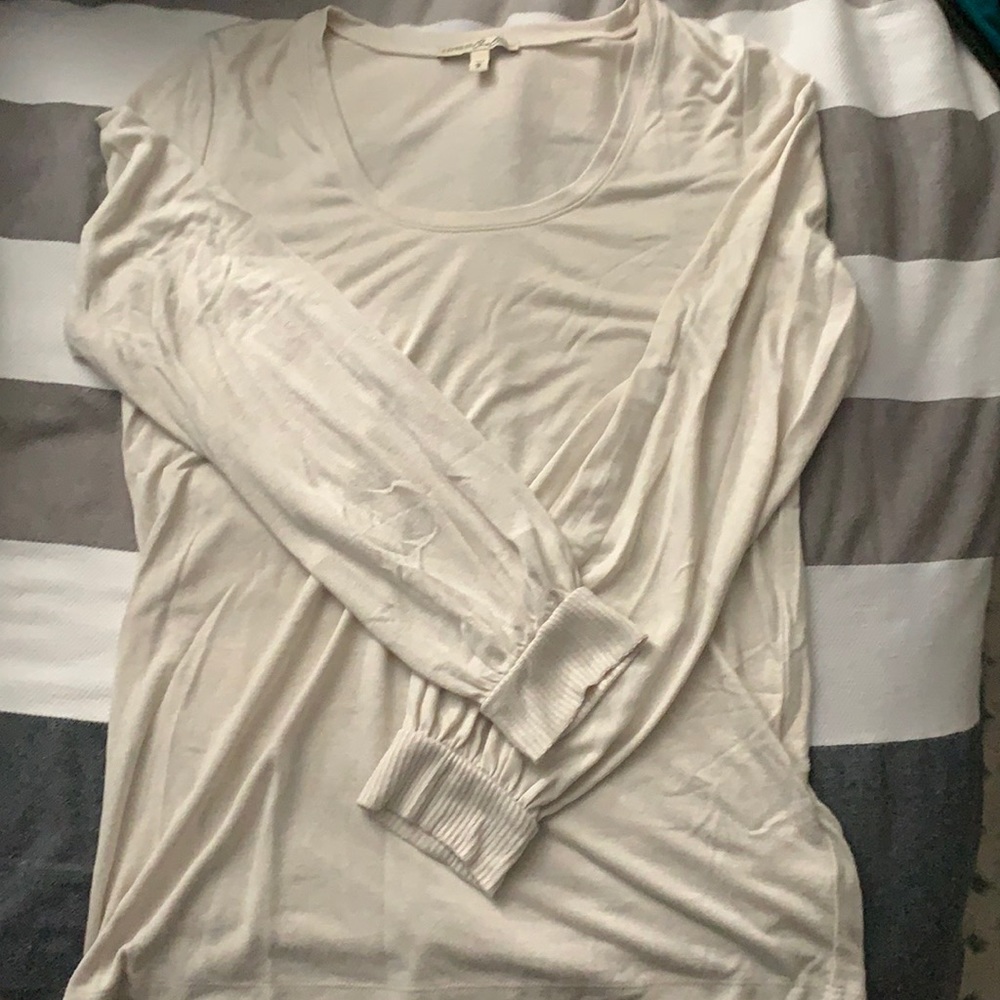 White/cream Express long sleeved top